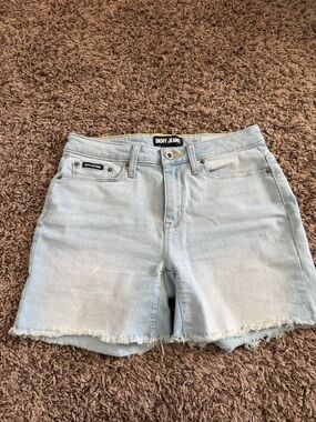 DKNY lite Blue Casual Utility Women's Shorts